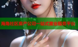 海角社区房产公司一站式置业服务平台