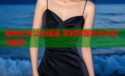 海角社区公告速递 实时掌握社区动态与服务