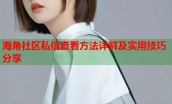 海角社区私信查看方法详解及实用技巧分享
