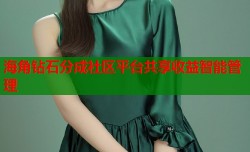 海角钻石分成社区平台共享收益智能管理