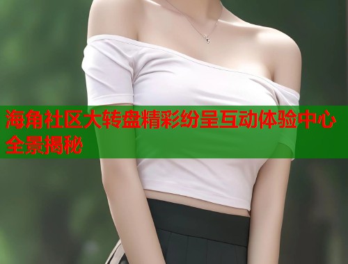 海角社区大转盘精彩纷呈互动体验中心全景揭秘  第1张