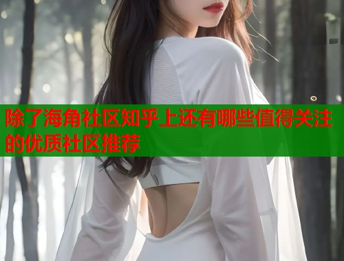 除了海角社区知乎上还有哪些值得关注的优质社区推荐  第2张