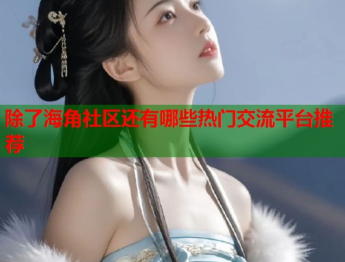 除了海角社区还有哪些热门交流平台推荐  第1张