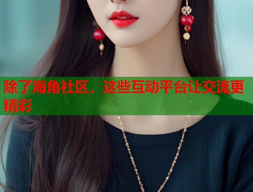 除了海角社区，这些互动平台让交流更精彩  第2张